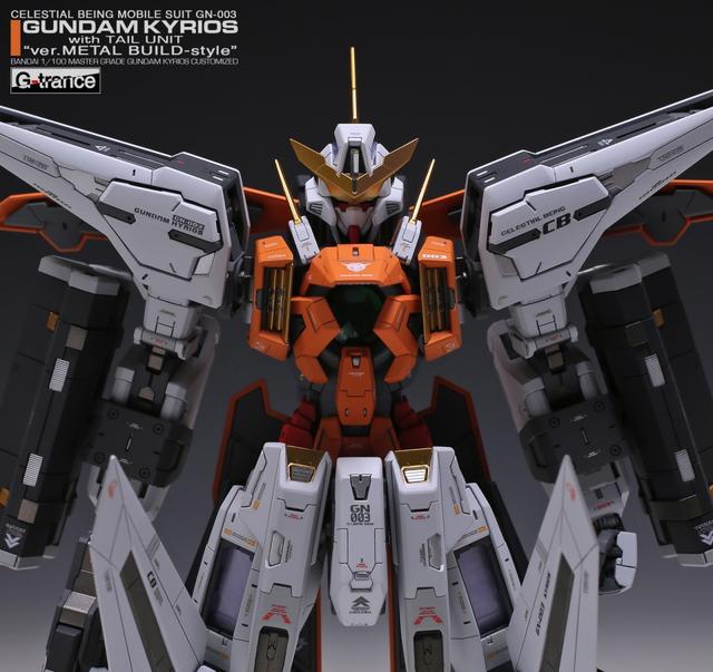模型制作范例:mg gn-003 主天使高达ver.metal build-style