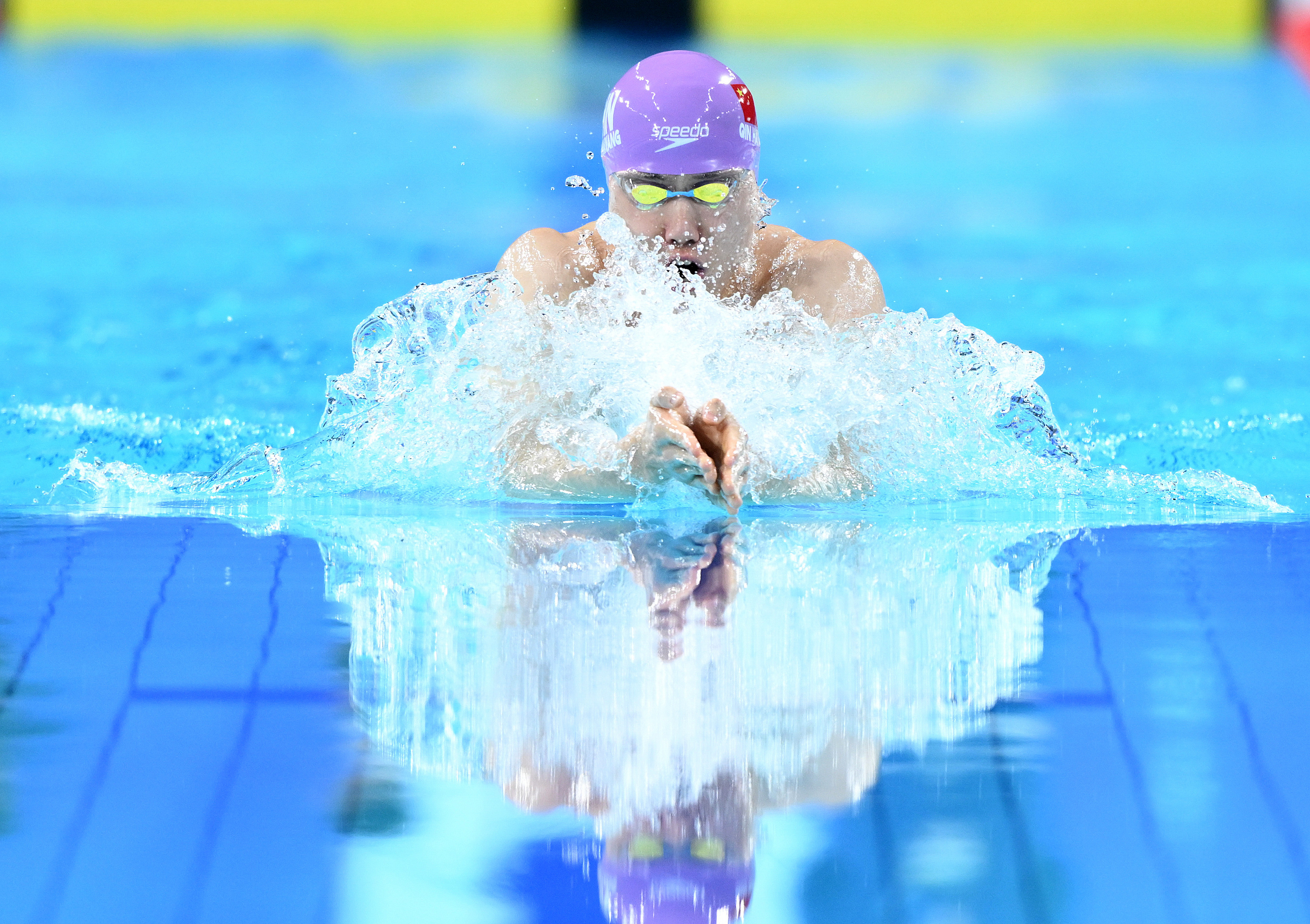 游泳——男子200米蛙泳:覃海洋夺冠(2)