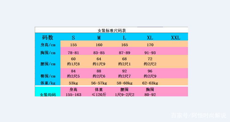 男装l码是多大尺寸（衣服尺码l是多大）