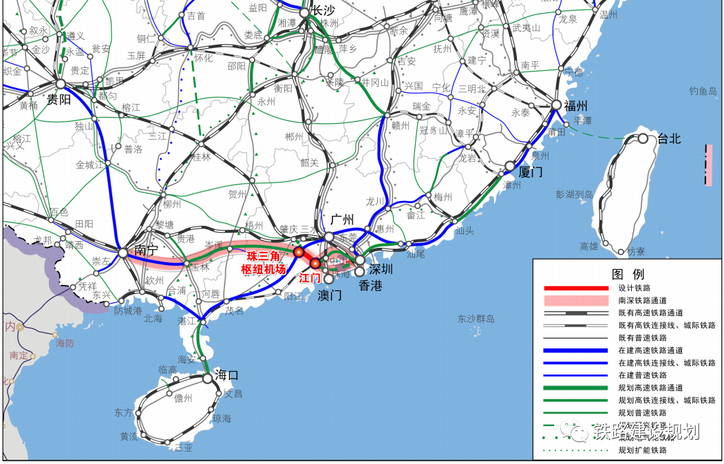 南玉深高铁规划线路图图片