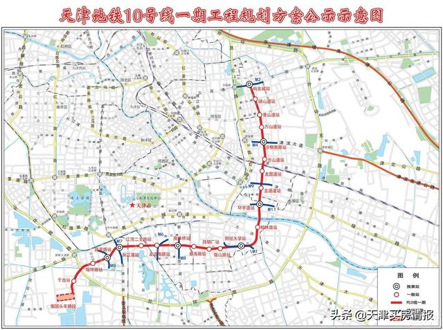 天津13号线地铁线路图图片