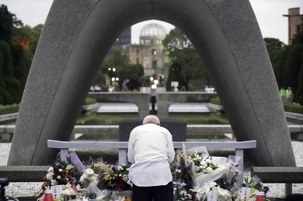 安倍出席广岛原子弹爆炸75周年仪式幸存者回忆当年如地狱