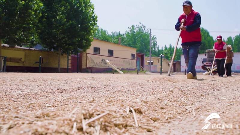 聊城东阿500多个新时代文明实践广场"变身"金色晒粮场