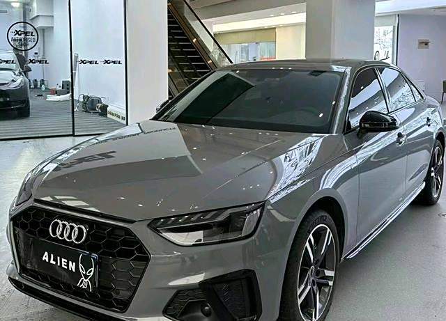 水泥灰涂装真帅气!奥迪a4终端降幅"大揭秘"