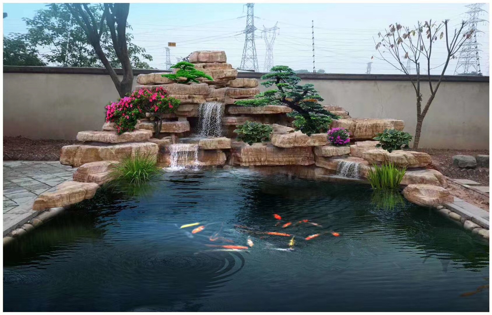 江苏喷泉假山厂家 假山施工队 海淀假山制作 廊坊假山生产厂家