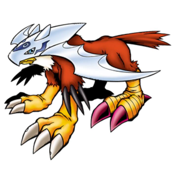 细数数码宝贝麻鹰兽的10套装甲进化(包括游戏,卡牌和虚拟宠物)