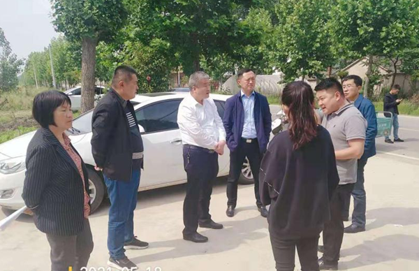 阜南县政府副县长姜宁调度阜淮高速征迁协议签订工作