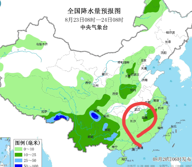 江西天气预报:全省连续大到暴雨来袭!明天开始!