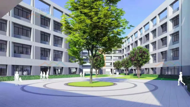 斗门新建中学图片