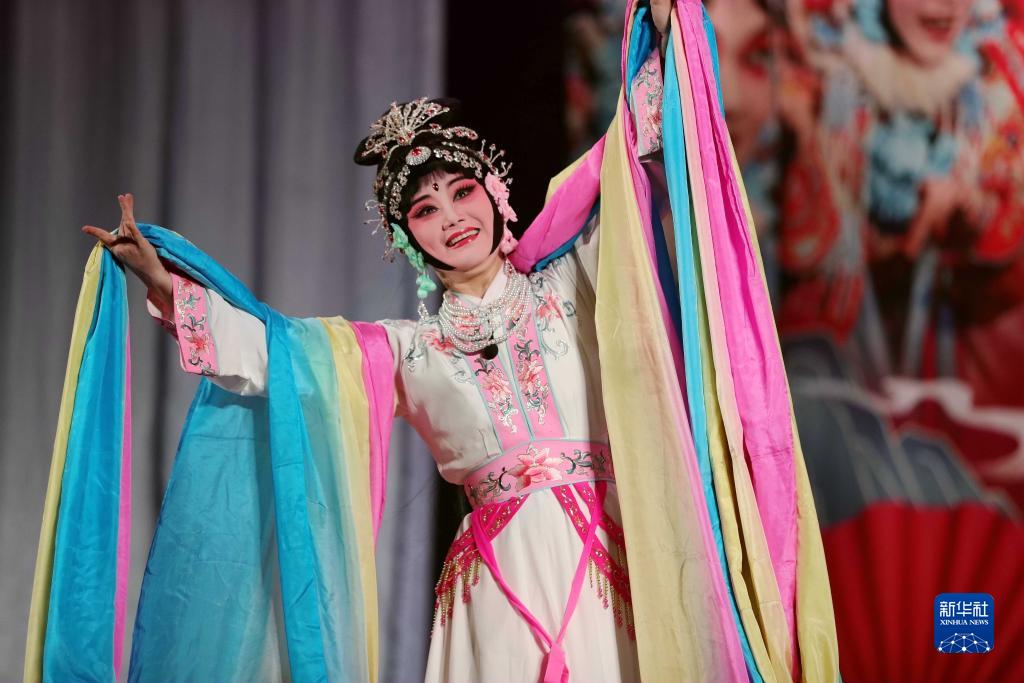 中国婺剧表演亮相埃塞俄比亚(高清组图)