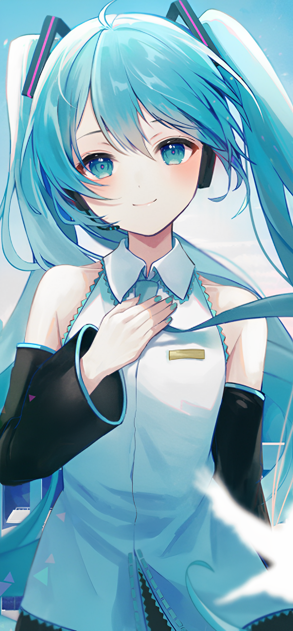 初音未来照片 唯美图片