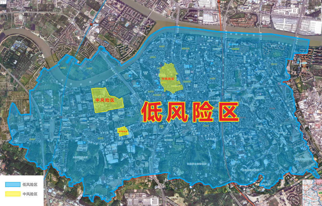 9月8日15时起番禺区大石街部分区域调整为低风险区