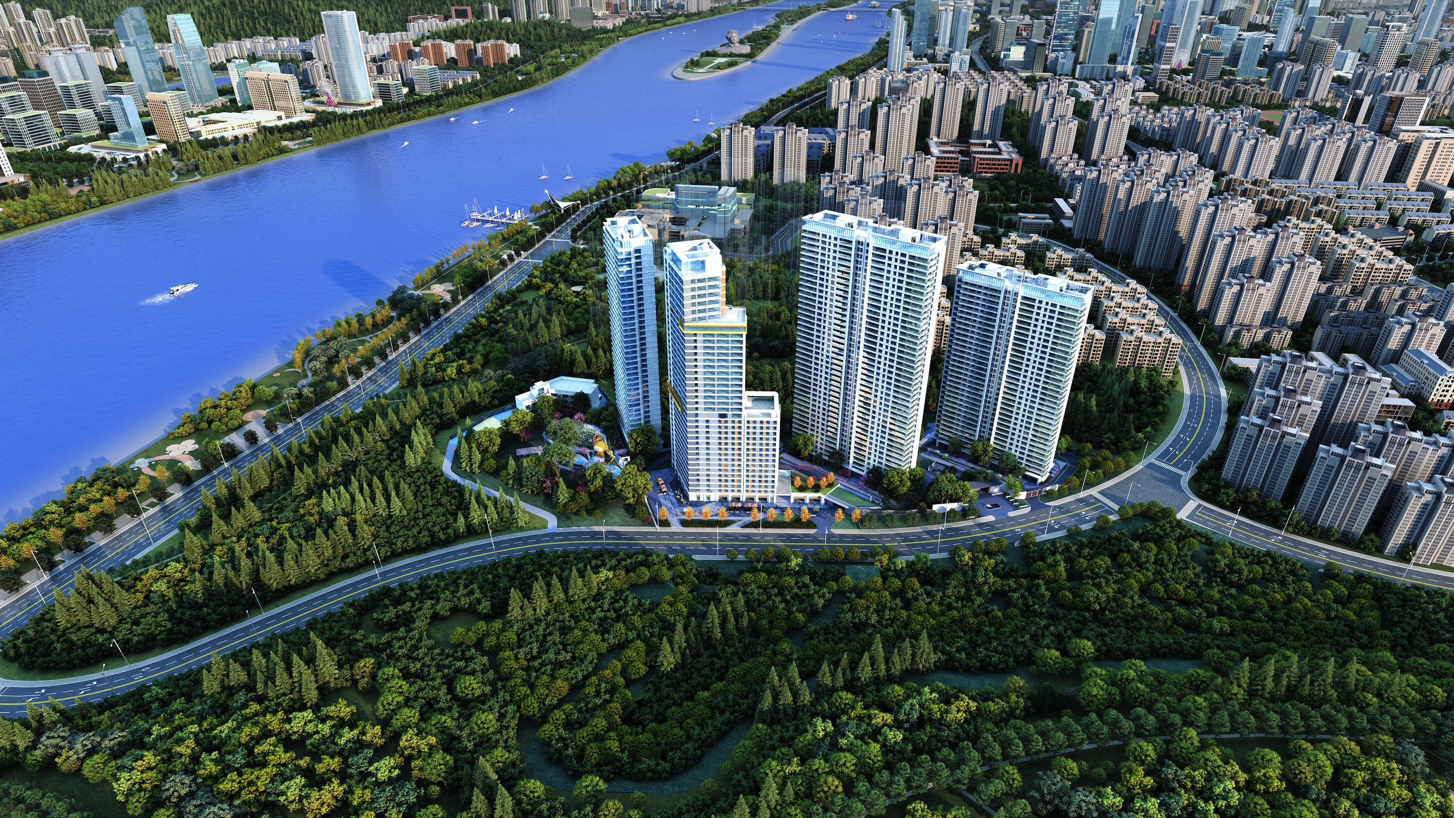 楼市大真探|一线江景住宅 探秘佰昌和江山项目