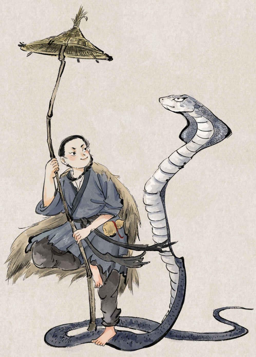 中国妖怪之量人蛇