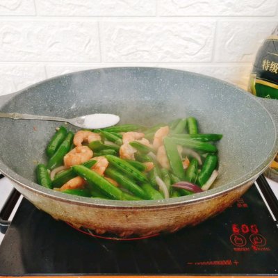 新春美味菜餚 甜蜜蜜笑哈哈之甜豆炒蝦仁