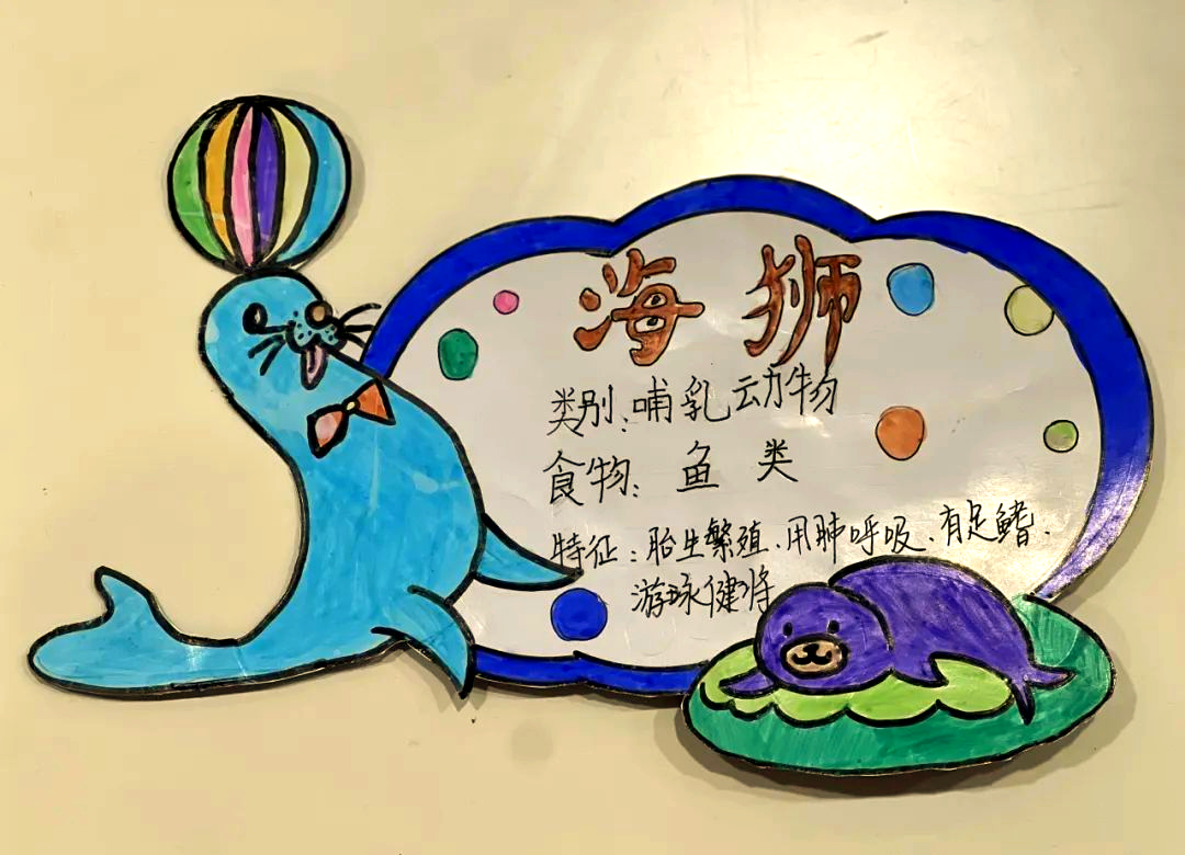 探索动物园的奇妙世界:动物名片作品展