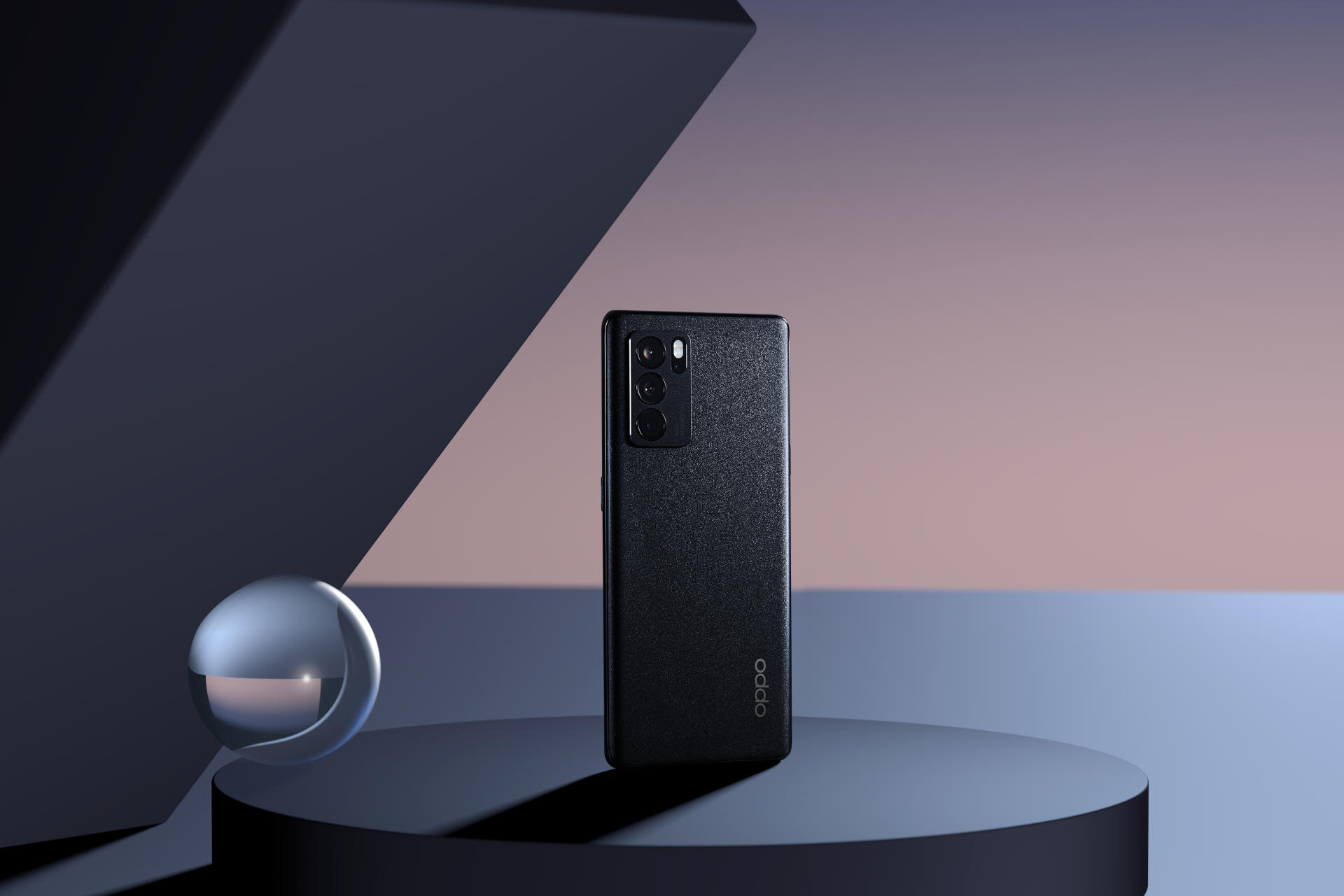 看一组oppo reno6 pro夜海配色的图赏,这外观你给几分?