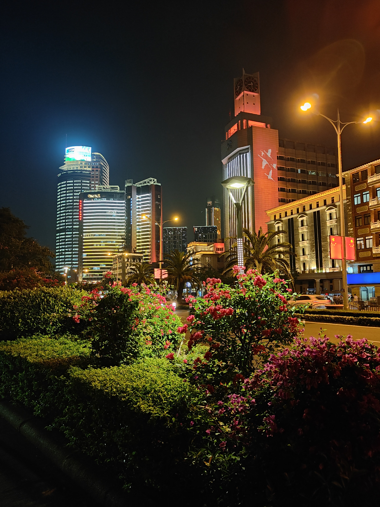厦门鹭江道夜景