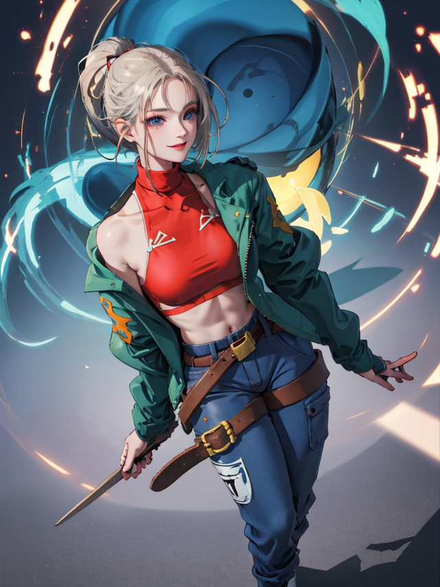 《拳皇》各种画风的布鲁·玛丽 头像 壁纸