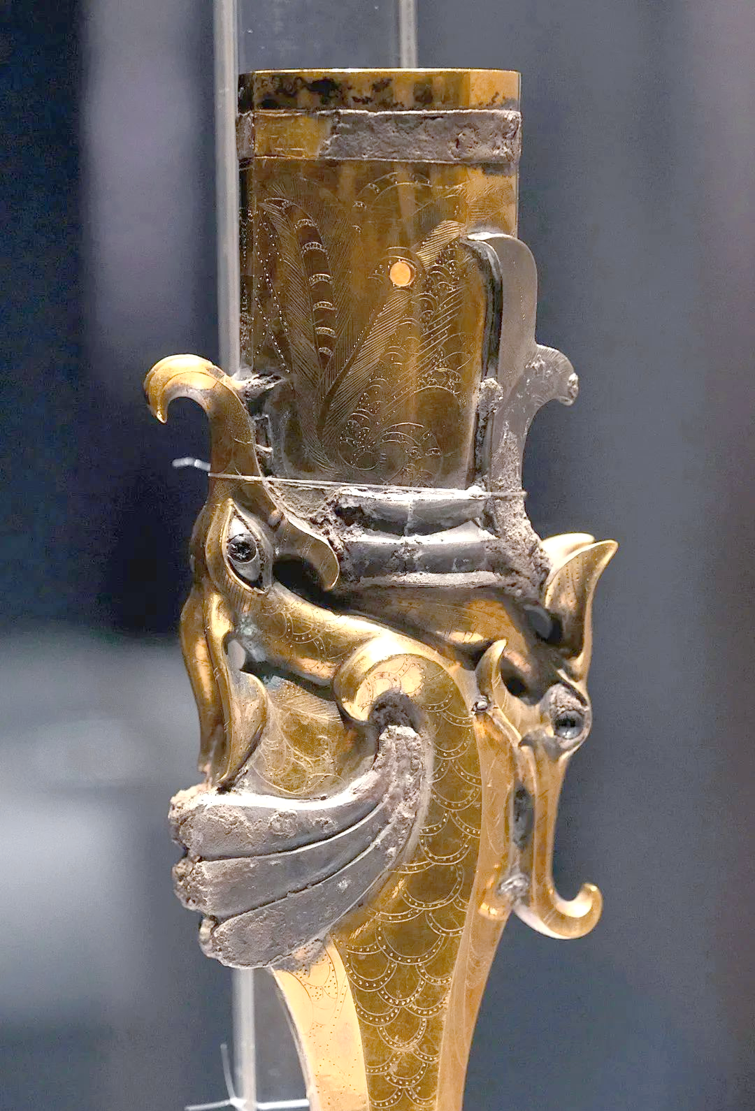 战国中期中山国金鐏:一件精美的兵器配件