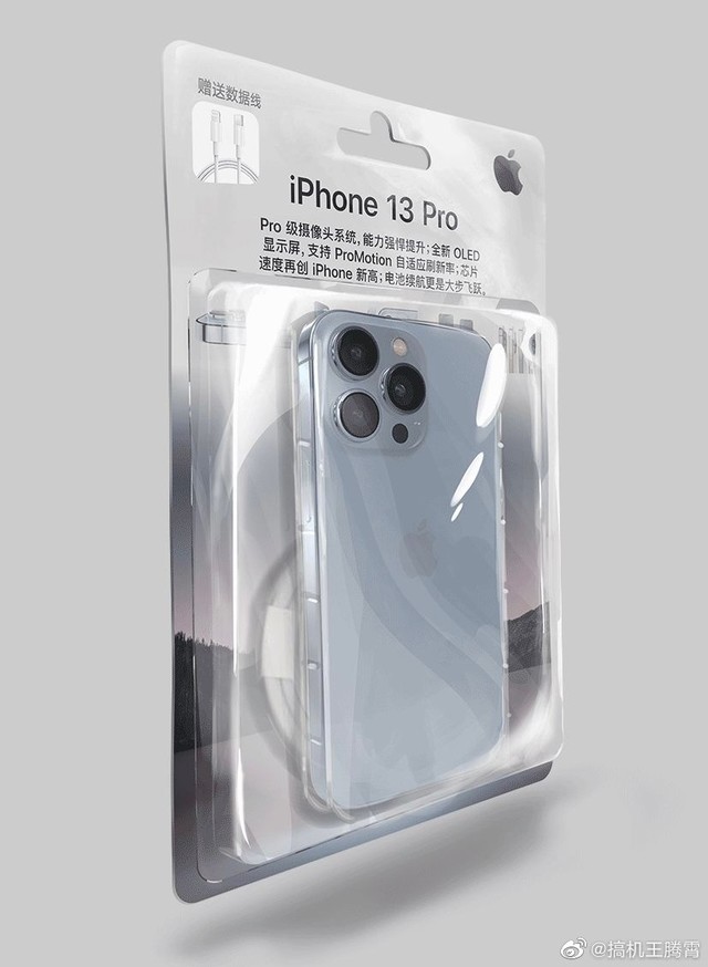 网友设计iphone13包装