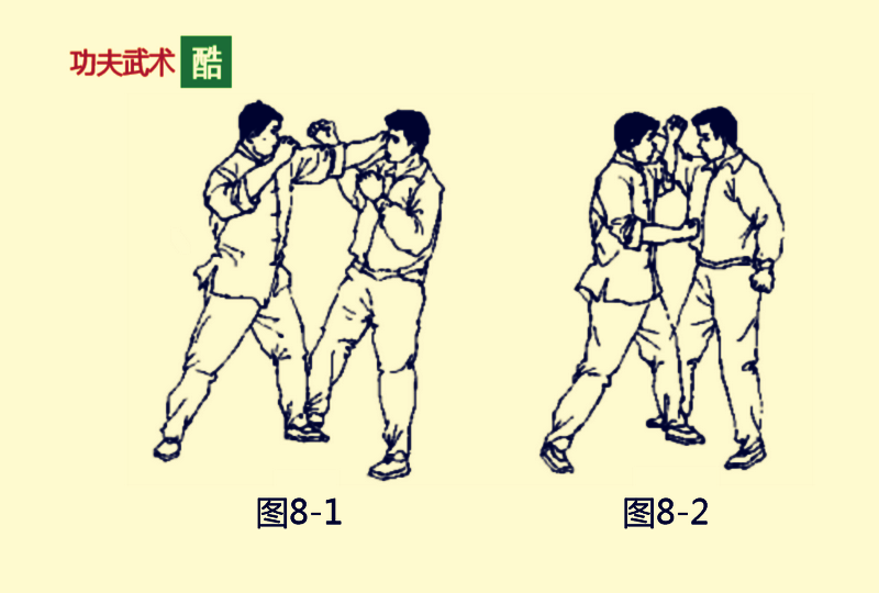 截拳道劈推甩掌法实战格斗招式,专攻敌方头颈部,锁骨,肋胸腹部