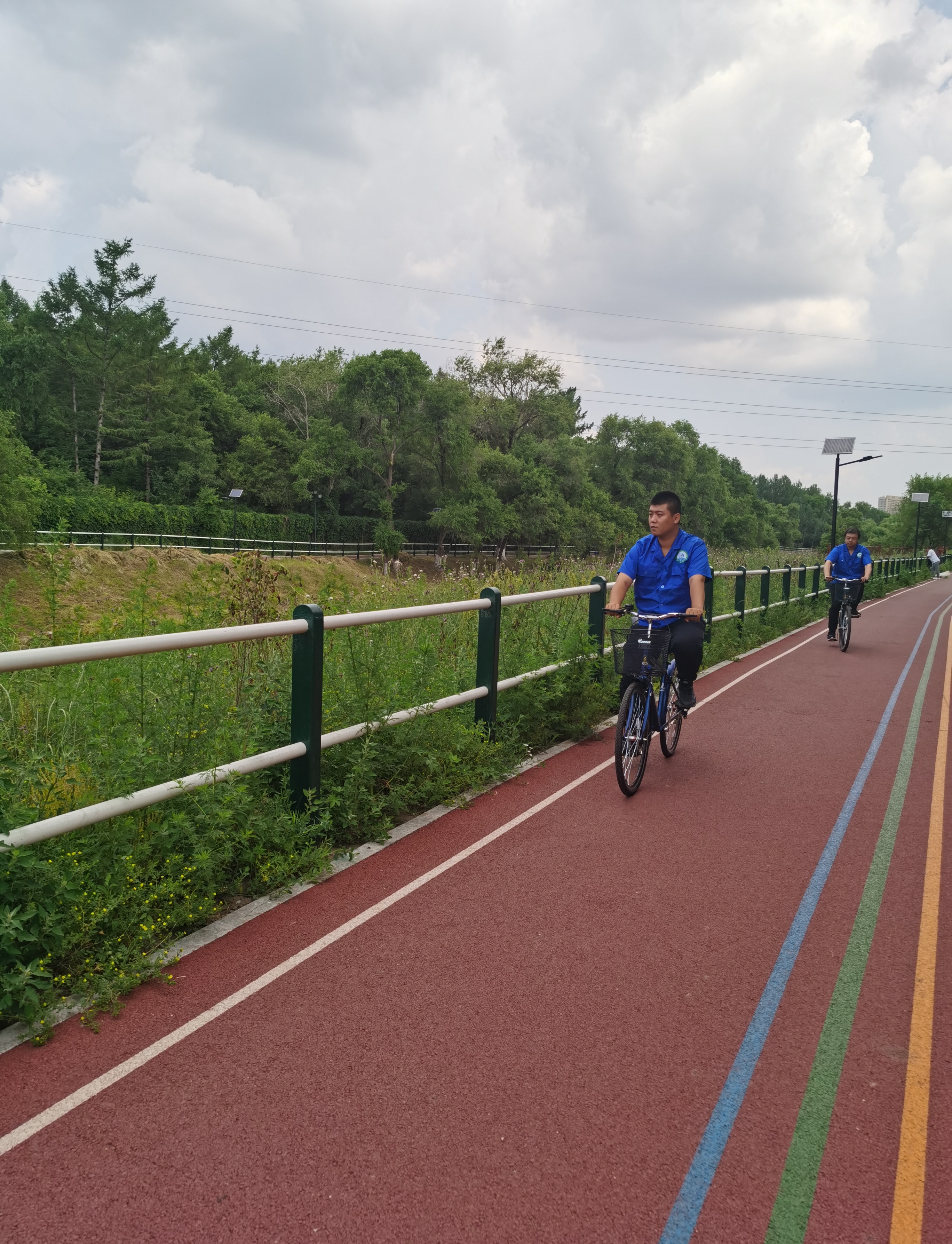 夏游时节 探访马家沟河看管护