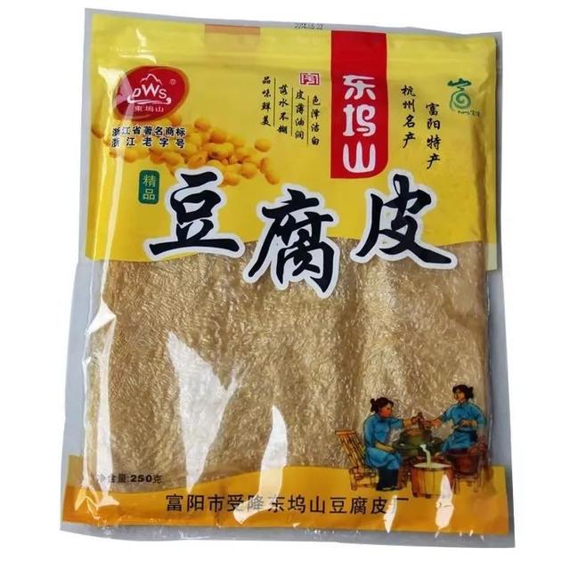 夏日餐桌c位担当!富阳东坞山豆腐皮就是凉菜界"主角"