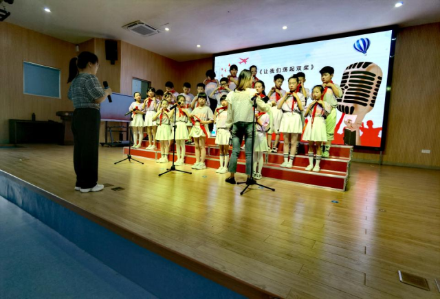 富阳施肩吾小学:"双减"落实处,班班有歌声