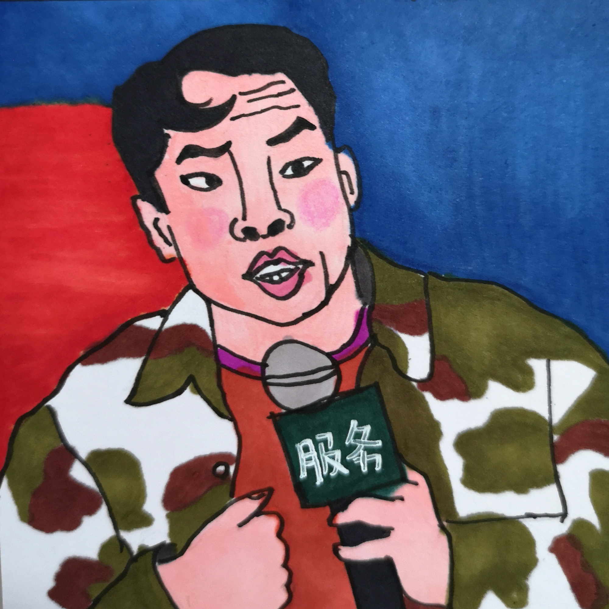 脱口秀大会徐志胜,画的可以认出来吗?