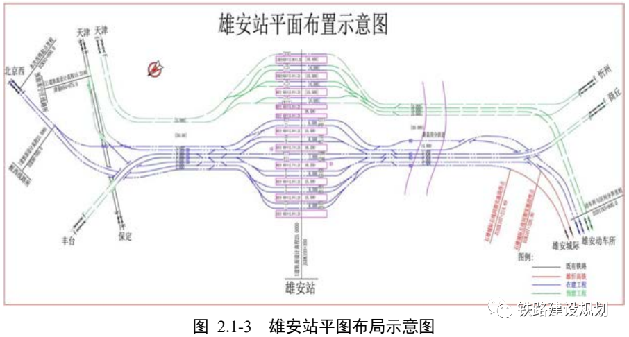 雄忻高铁保定段路线图图片