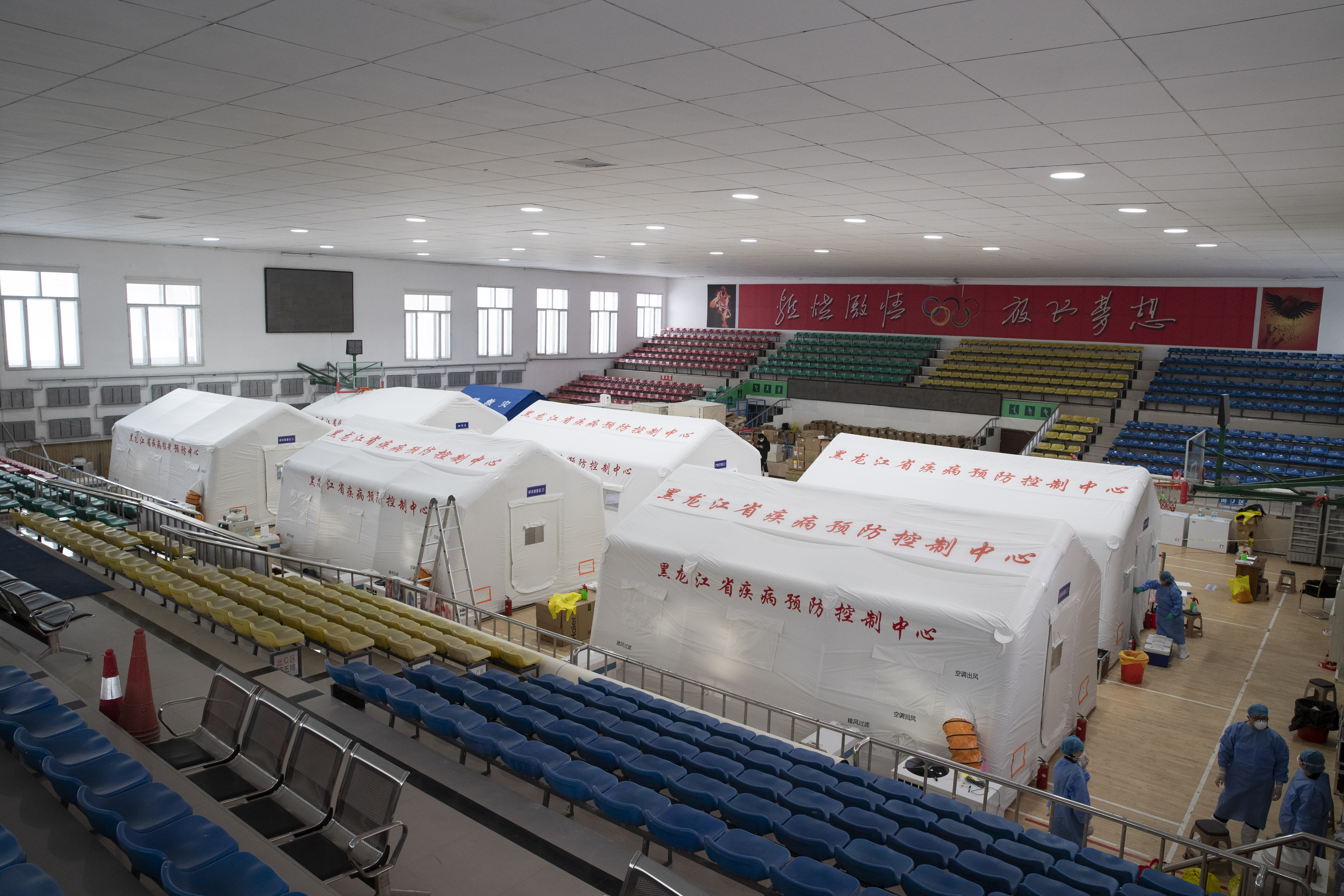 与病毒赛跑:直击黑龙江望奎移动方舱检测实验室