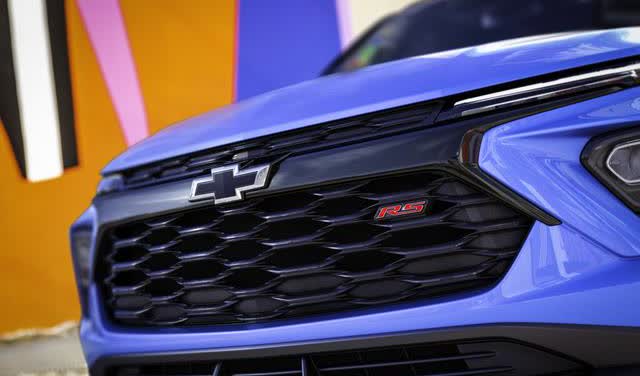 雪佛兰trailblazer新款官图曝光,11英寸大屏标配,外观更帅气