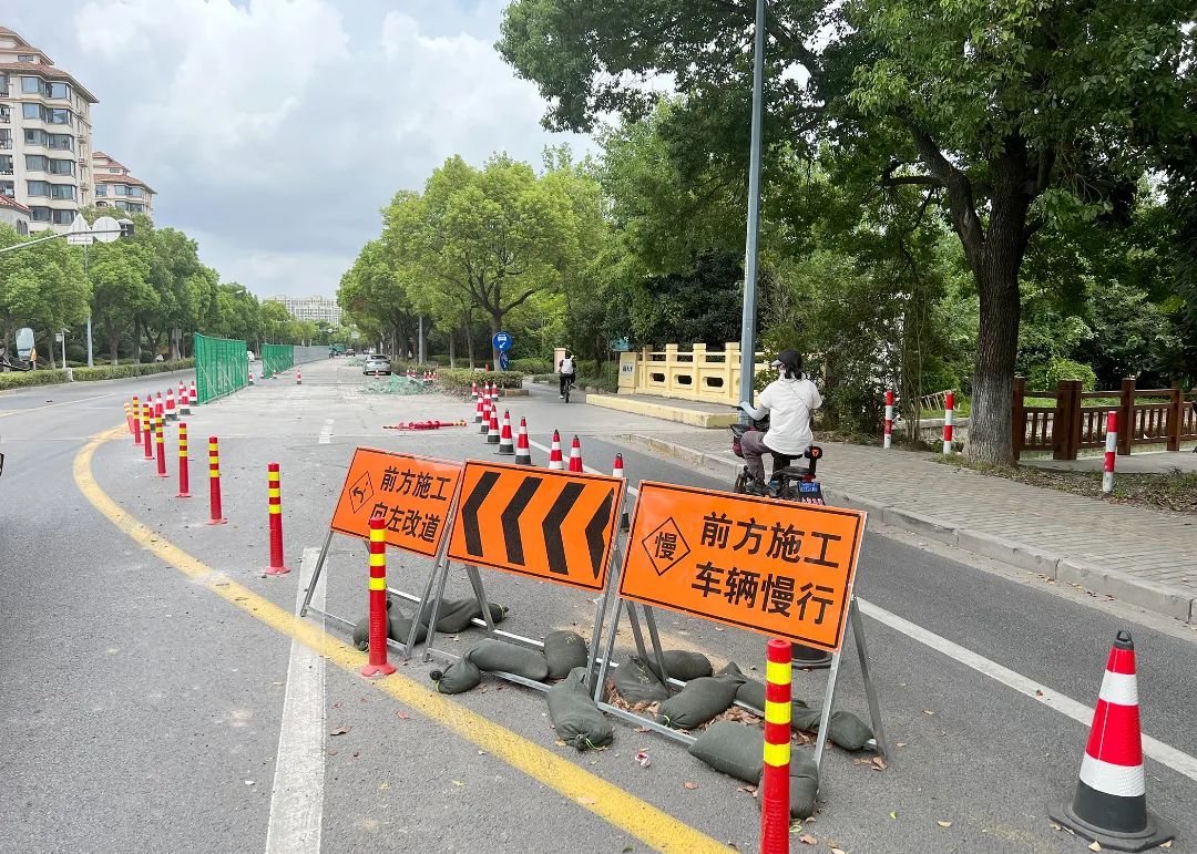 徐泾镇明珠路(双联路—杨巷港桥)大中修工程启动