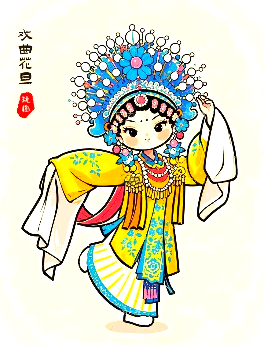 戏曲小花旦的多样魅力,带你领略传统文化的独特风采