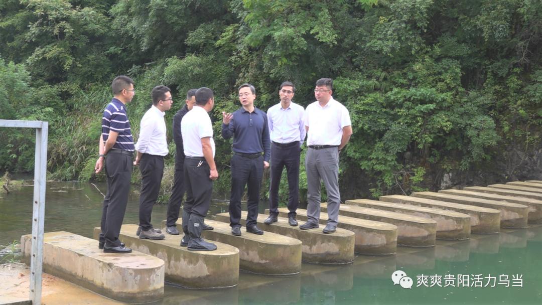 【关注】田胜松到乌当区开展巡河调研