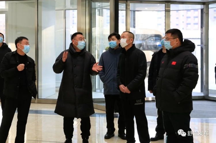 舒兰市委书记朱永忠检查节前安全生产和疫情防控工作