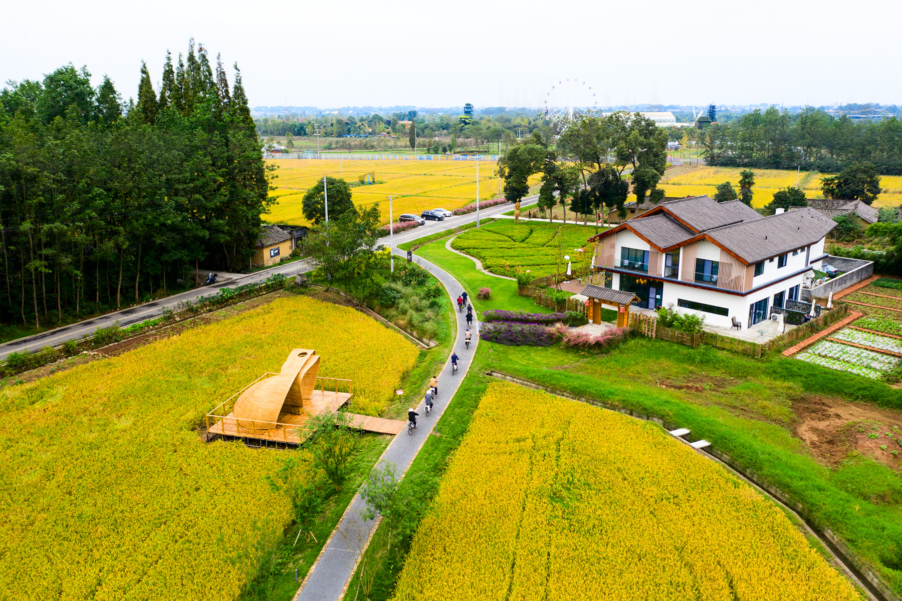 美丽田园成都图片