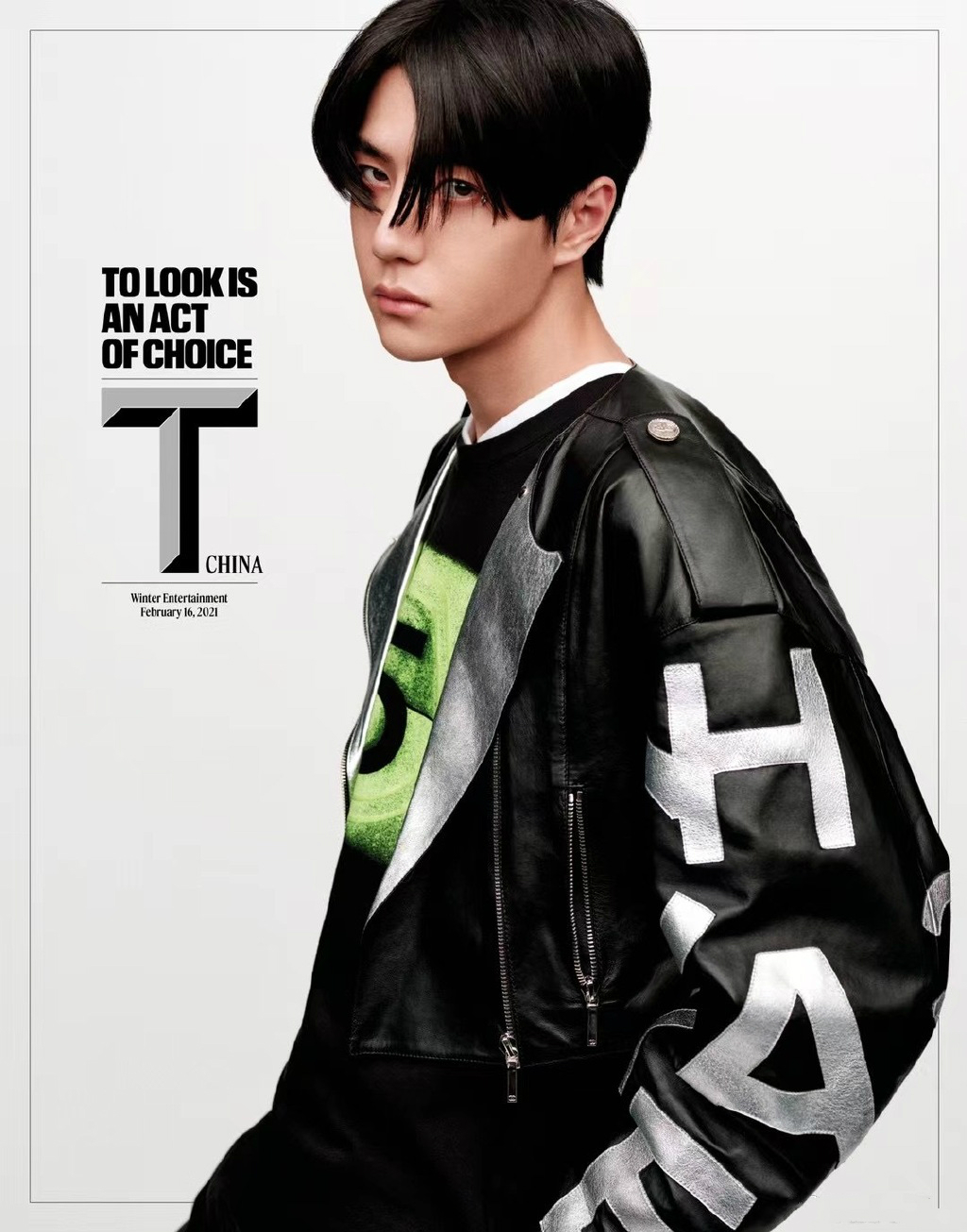 猫猫分享王一博《t》杂志海报 是看一眼就悔恨自己手速不够快的水平