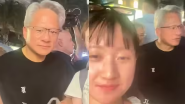 英伟达CEO黄仁勋现身夜市买烤玉米 因付费插队被网友热议