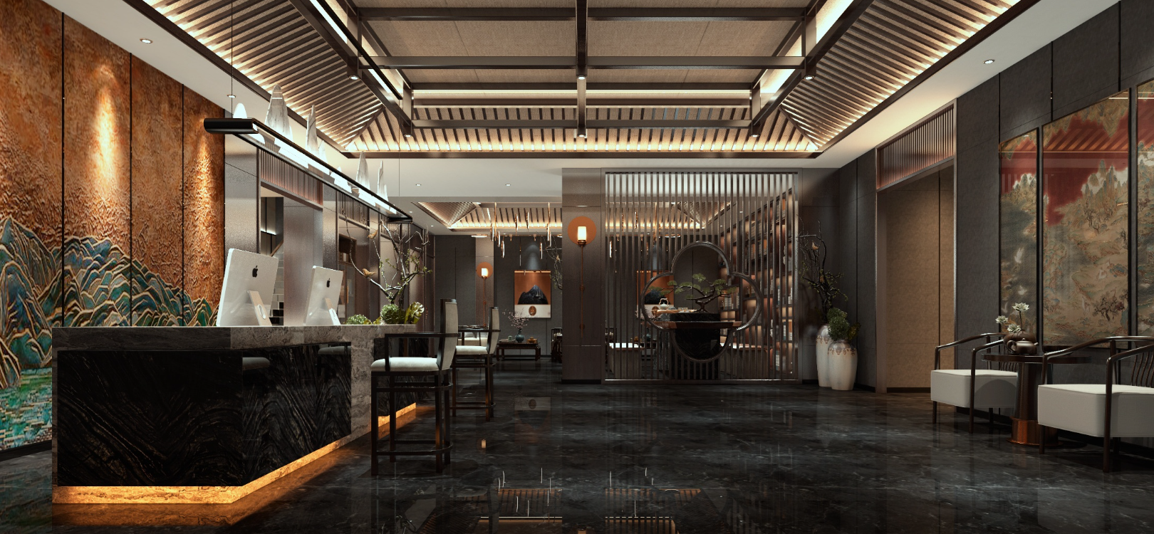 成都高端茶楼装修设计如何做?