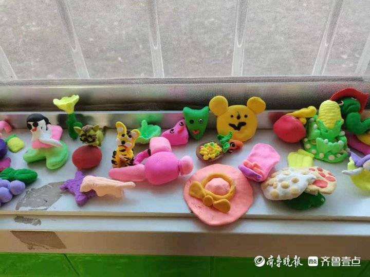 泰安南高北幼儿园开展橡皮泥手工制作活动