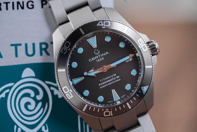 雪铁纳动能系列钛金属38mm潜水表——你买我推荐,我买我真买