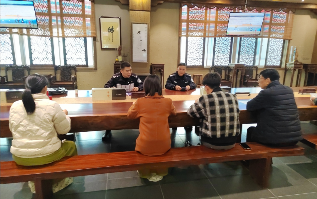 永春县公安局网安大队走进辖区企业福建诚成城软件科技有限公司,彬达