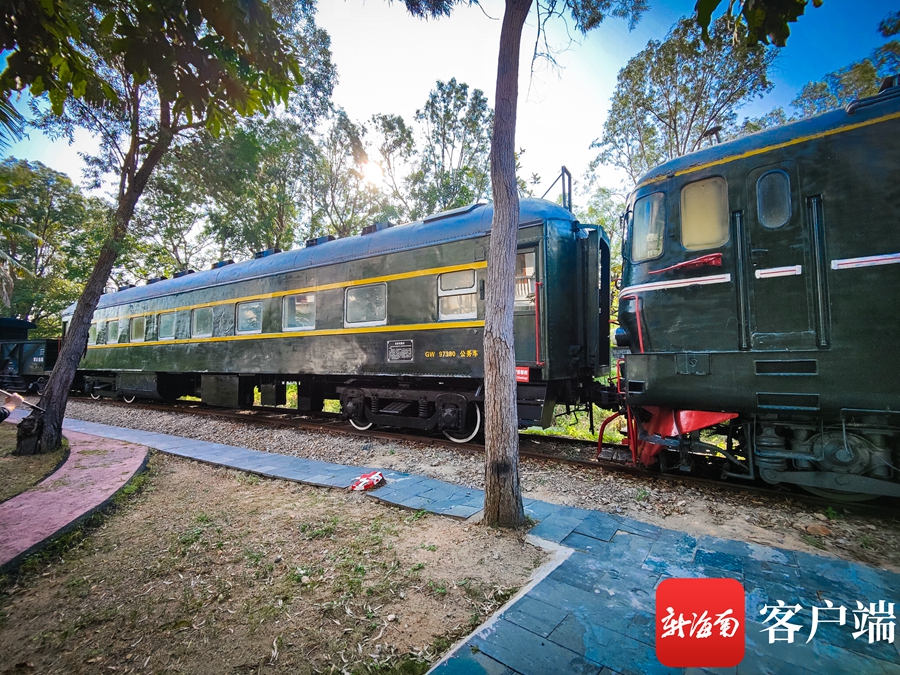 椰视频|发现最新铁路之旅:走进海南铁路博物馆 感受海南铁路发展巨变