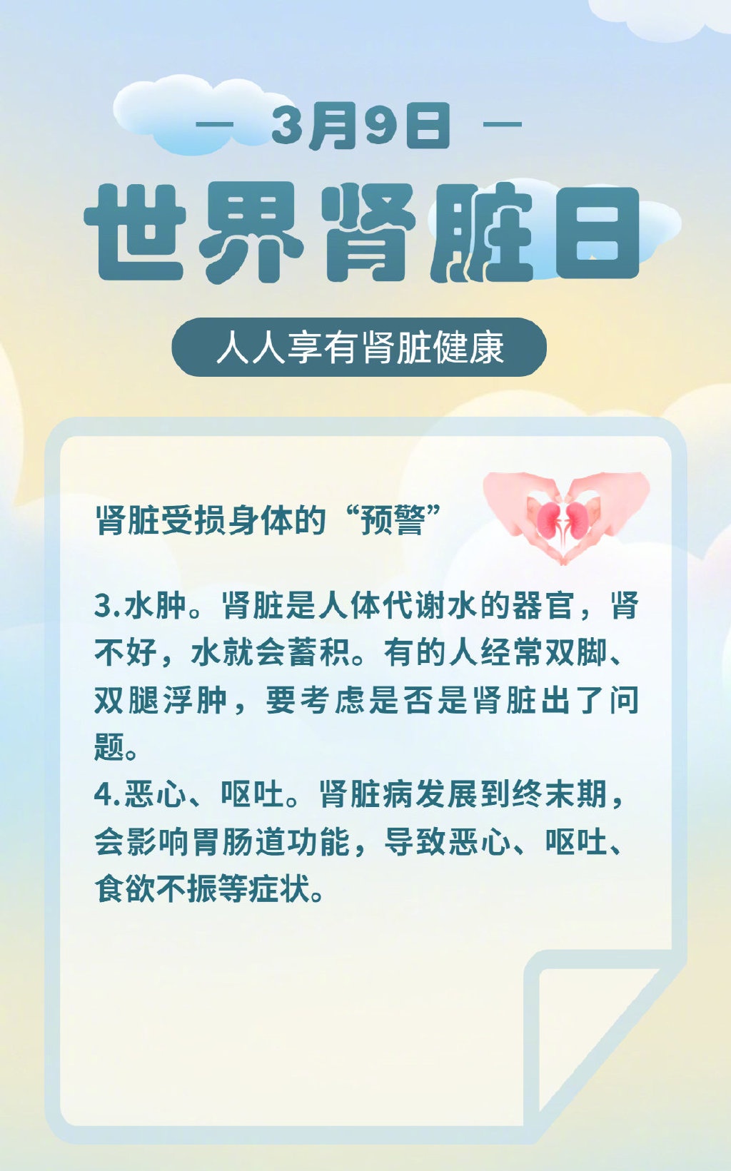 今天是世界肾脏日,如何保护我们的肾脏