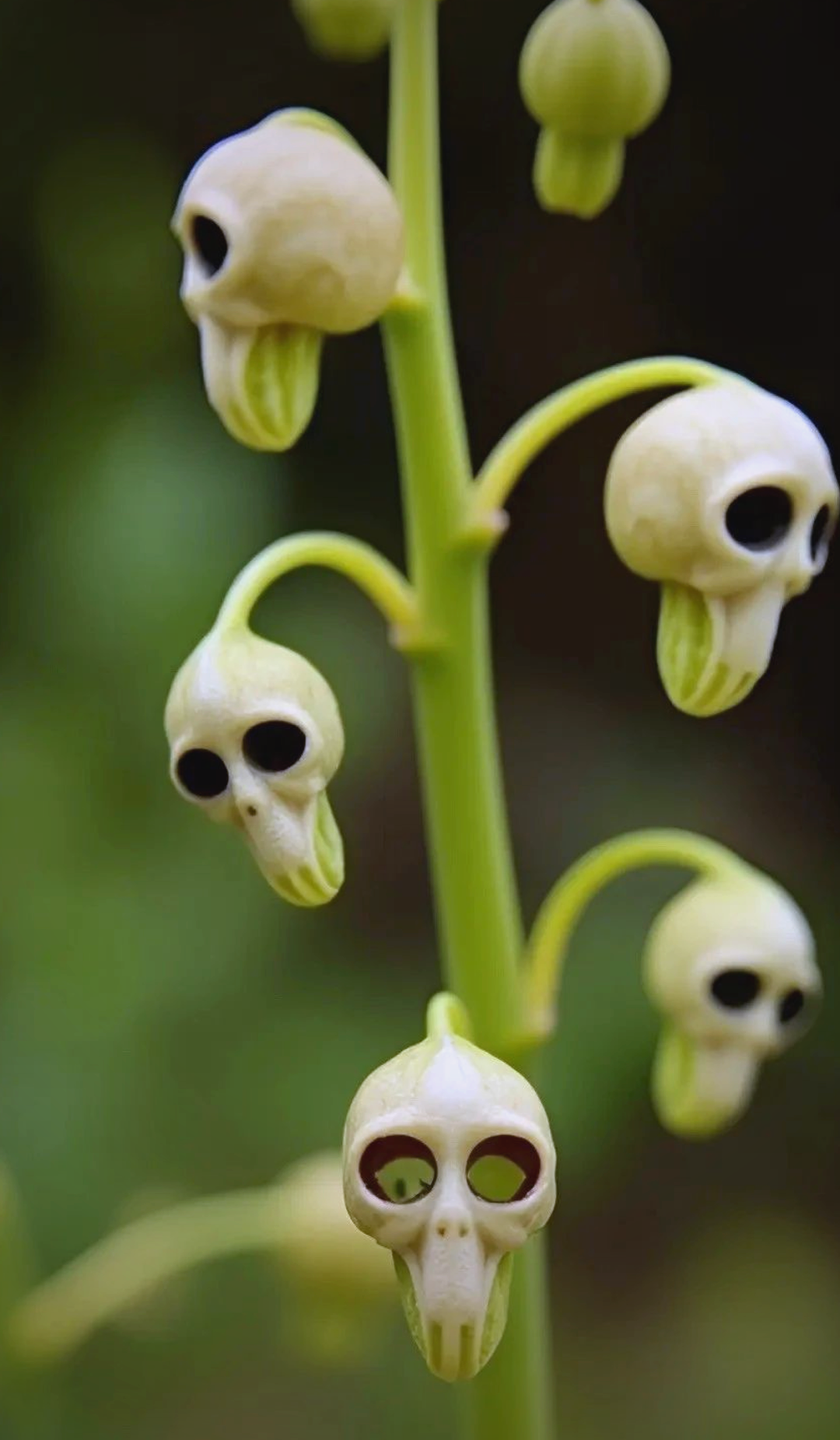 骷髅花:惊艳无比的盛开与恐怖的枯萎,生命的奇迹与感悟