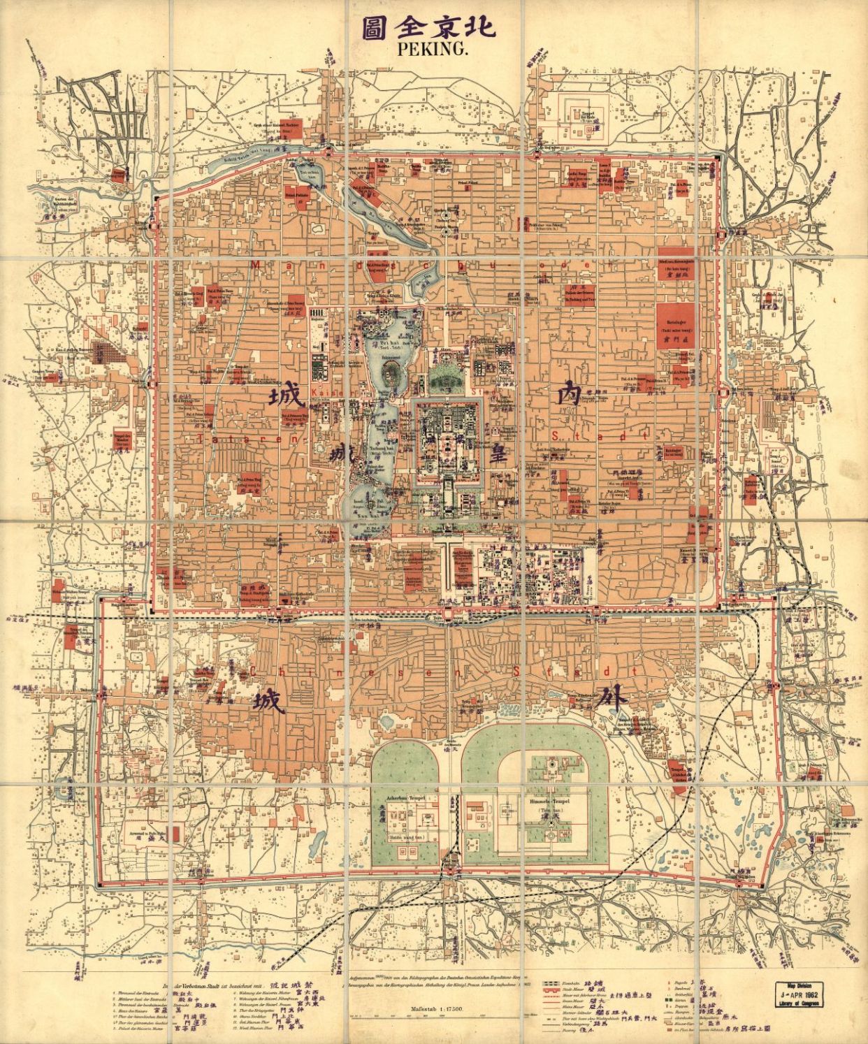 北京城地图全貌图片