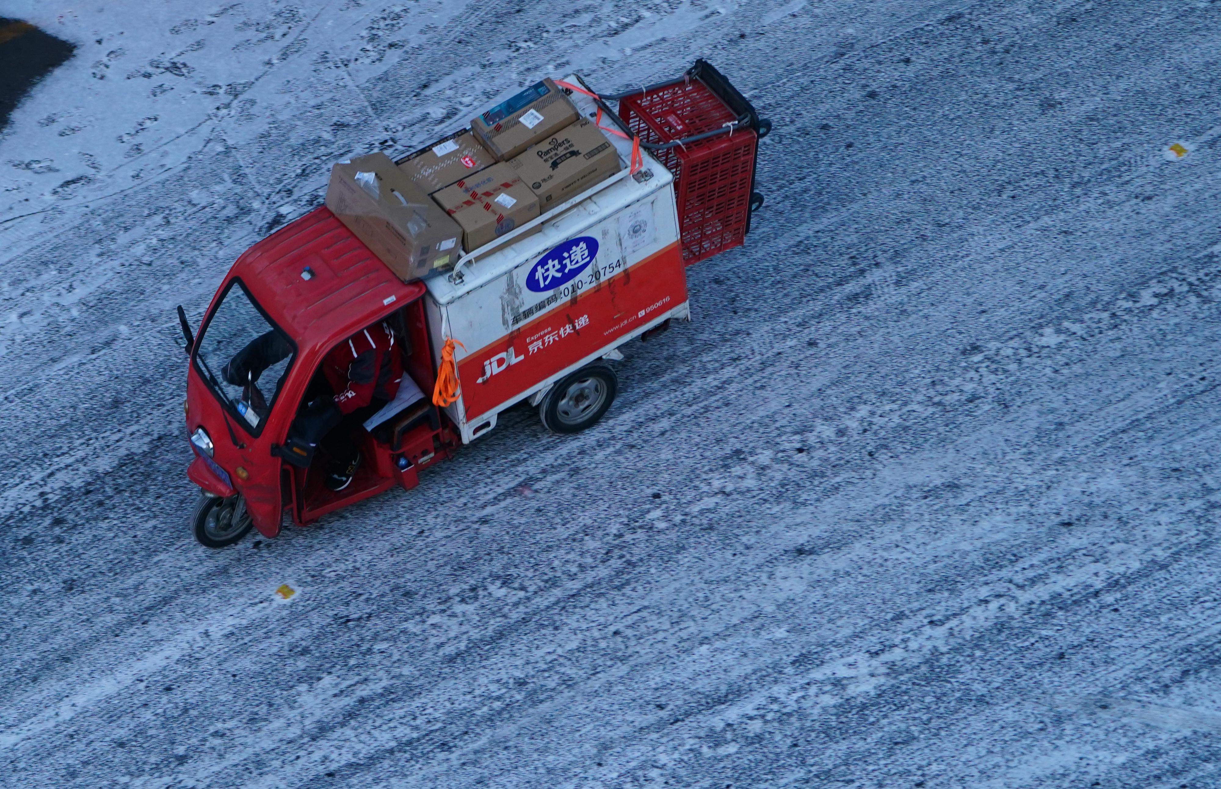 大年初二,北京雪景美图集锦!致敬忙碌的他们