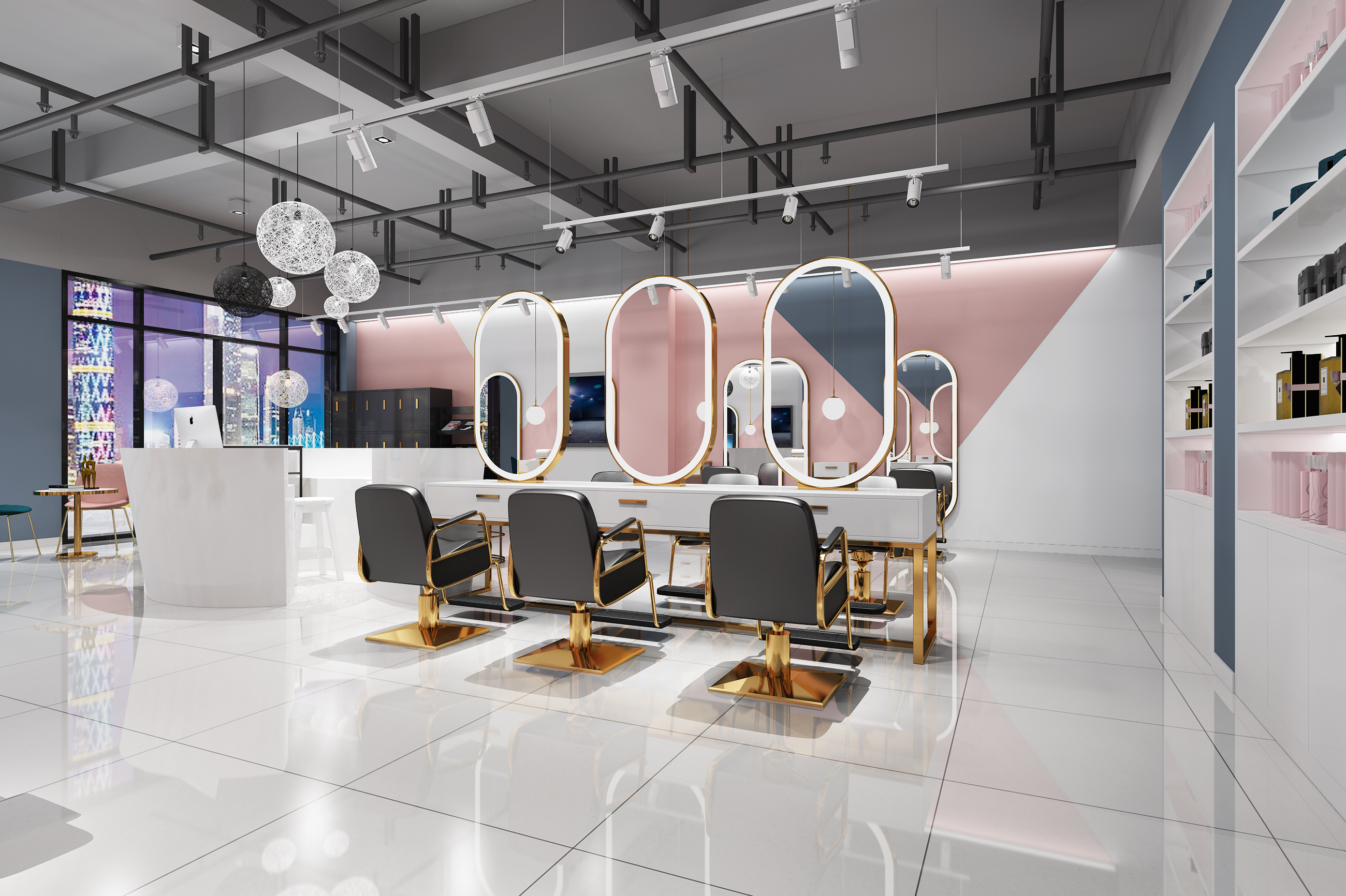 理发店装修这些技巧你都了解吗?